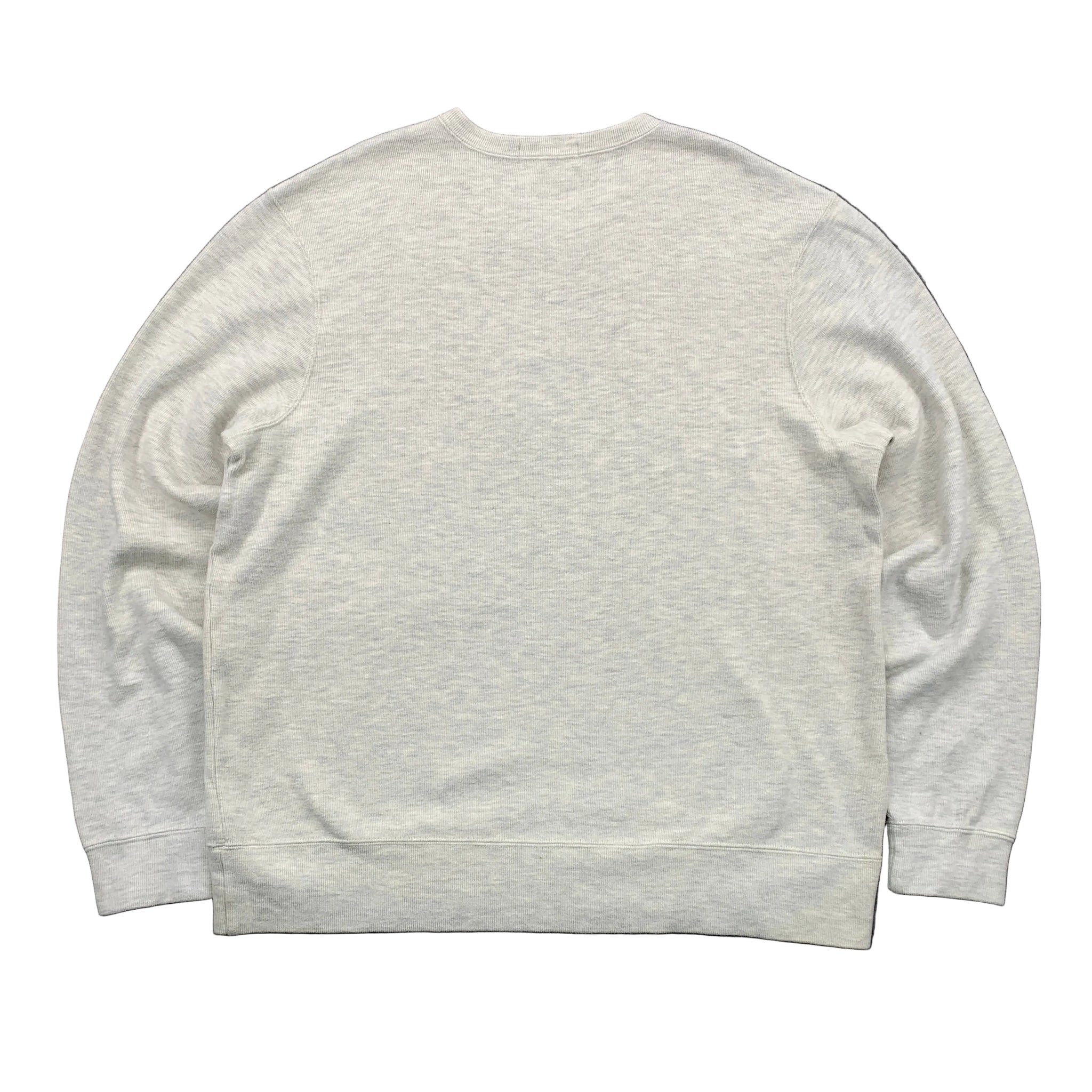 Gray sweatshirt on a gray background
